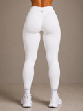 INTENT FORM™ Leggings - Pure White